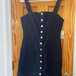 GARAGE brand button front dress